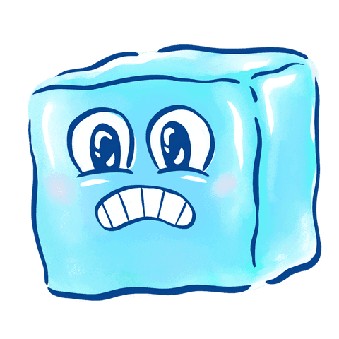 playful cube character grimacing on transparent background - Download Free Stock Videos Pikwizard.com