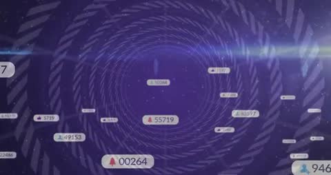 Rotating Data Funnels in Starry Vortex: Revealing Realtime Insights