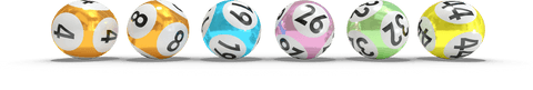 Colorful Lotto Balls with Numbers on Transparent Background - Download Free Stock Videos Pikwizard.com