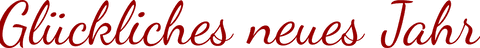 German New Year Celebration Red Text Transparent Background - Download Free Stock Videos Pikwizard.com