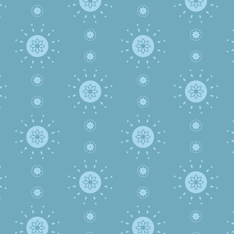 Transparent Blue Floral Vector Pattern with Abstract Shapes - Download Free Stock Videos Pikwizard.com