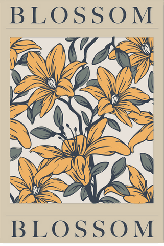 elegant orange lilies with gray-green leaves on transparent background - Download Free Stock Videos Pikwizard.com