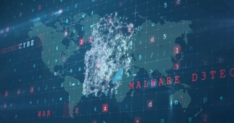 Global Digital Threat Analysis and Malware Detection - Download Free Stock Images Pikwizard.com