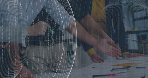 Collaborative Team Discussing Business Analytics