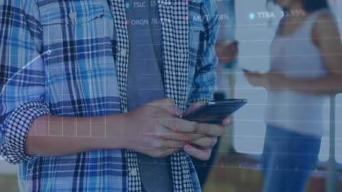 Analyzing Financial Data on Smartphone in Digital Environment