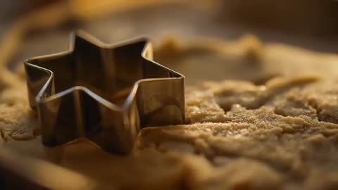 Shifting Focus on Star-Shaped Cookie Cutter in Dough