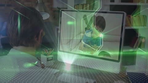 Virtual Communication with Holographic Projections