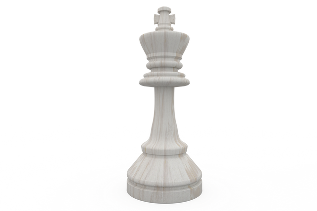 Transparent White King Chess Piece on Brush Stroke Background - Download Free Stock Videos Pikwizard.com