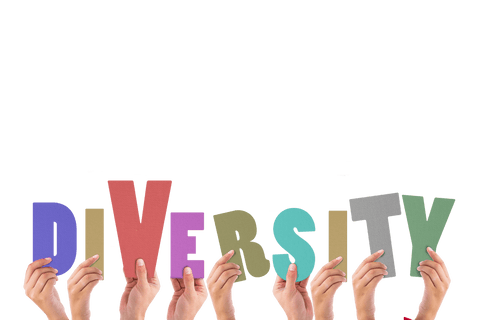 hands holding colorful diversity word on transparent background - Download Free Stock Videos Pikwizard.com