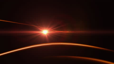 Dynamic Abstract Lines and Light Animation