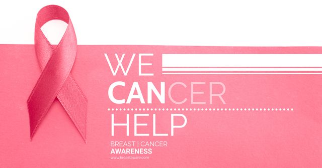 Pink Ribbon Symbolizing Breast Cancer Awareness and Support - Download Free Stock Templates Pikwizard.com