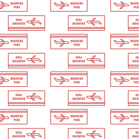 transparent red boarding pass pattern for travel design - Download Free Stock Videos Pikwizard.com
