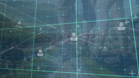 Asperger Awareness Network Connections Animation