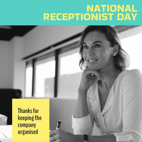 National Receptionist Day: Celebrating Dedicated Professionals - Download Free Stock Templates Pikwizard.com