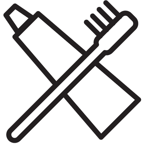 Toothbrush and Toothpaste Illustration on Transparent Background - Download Free Stock Videos Pikwizard.com