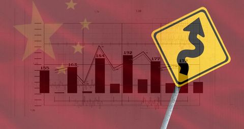 Financial Data Analysis Intersecting with China’s Economic Growth - Download Free Stock Images Pikwizard.com
