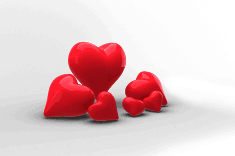 Vibrant Red Hearts on Transparent Background - Download Free Stock Videos Pikwizard.com