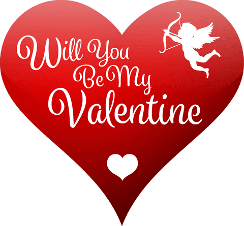 romantic transparent valentine heart with text and cupid silhouette - Download Free Stock Videos Pikwizard.com