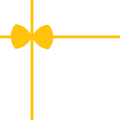 yellow ribbon pattern on transparent background gift design - Download Free Stock Videos Pikwizard.com