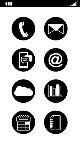 Stylized Tech Icons on Transparent Background for Multimedia Projects - Download Free Stock Videos Pikwizard.com