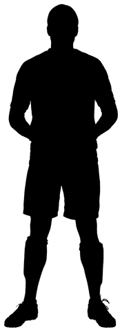 Silhouette of Male Football Player Kicking Ball Transparent PNG - Download Free Stock Videos Pikwizard.com