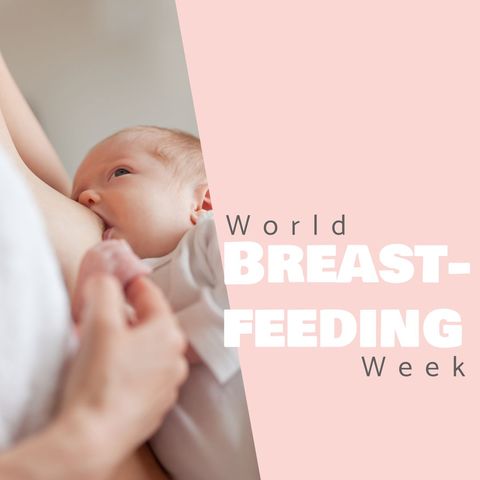 World Breastfeeding Week Awareness Poster Design