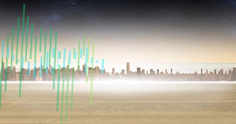 Abstract Financial Data Processing Over City Skyline