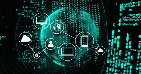 Digital Global Network and Data Processing Concept - Download Free Stock Images Pikwizard.com