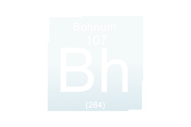 Bohrium Element Symbol Transparent Vector Illustration - Download Free Stock Videos Pikwizard.com