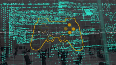 Digital Gaming Interface in Virtual Data Processing Environment