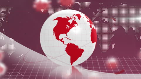 Global Animation of COVID-19 Impact on Earth