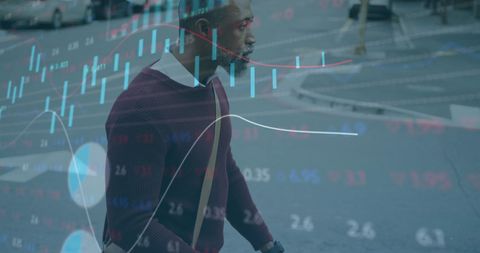 Digital Stock Trends Blending with Urban Movement