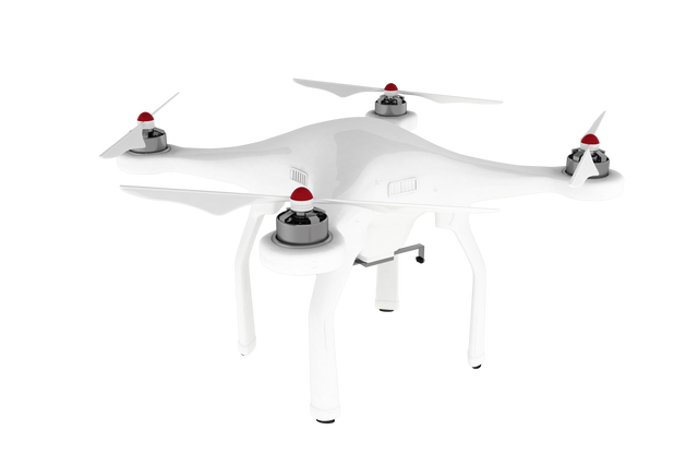 Digital Illustration of Flying White Drone on Transparent Background - Download Free Stock Videos Pikwizard.com