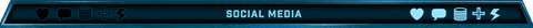 Futuristic Transparent Social Media Taskbar Design - Download Free Stock Videos Pikwizard.com