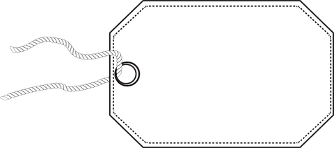 White Tag with Copy Space on Transparent Background Illustration - Download Free Stock Videos Pikwizard.com