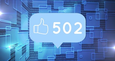 Social Media Growth Concept with Thumbs Up Icon - Download Free Stock Images Pikwizard.com