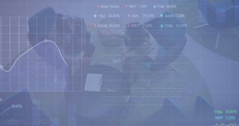 Professional Team Analyzing Business Data on Digital Interface - Download Free Stock Images Pikwizard.com