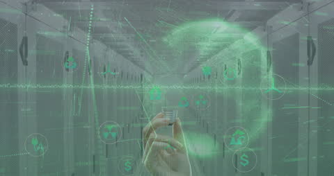 Augmented Reality Data Processing in High-Tech Server Room