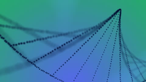 Neon Connections in Tech Background