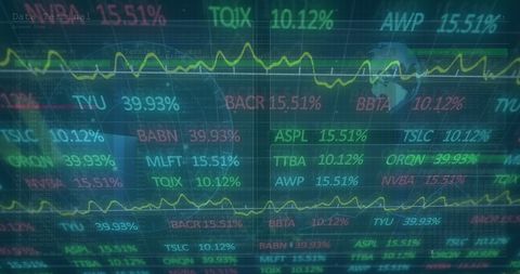 Global Stock Market Analysis with Digital Interface - Download Free Stock Images Pikwizard.com