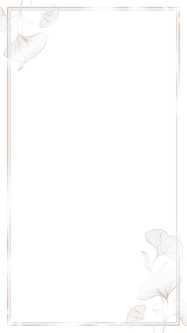 elegant silver frame with ginkgo leaves on transparent background - Download Free Stock Videos Pikwizard.com