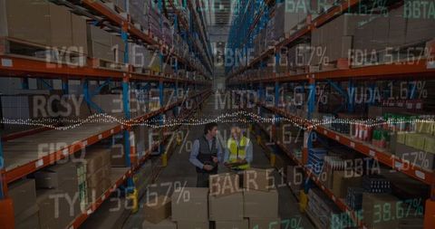 Warehouse Operations with Digital Data Overlay Experience