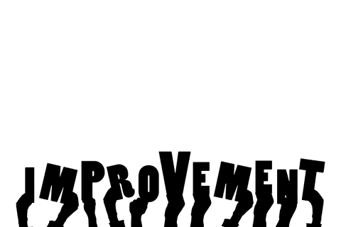 Digital illustration of hands with text on transparent background