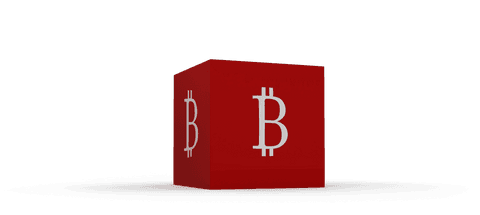 Transparent Red Block with Cryptocurrency Symbol Display - Download Free Stock Videos Pikwizard.com