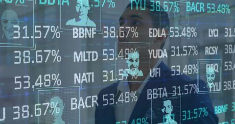 Businessman Analyzing Stock Market Data and Technology Trends - Download Free Stock Images Pikwizard.com