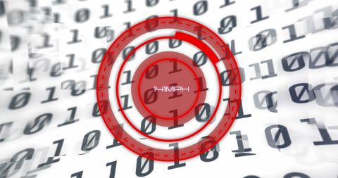 Conceptual Speed of Data Transmission over Binary Code - Download Free Stock Images Pikwizard.com