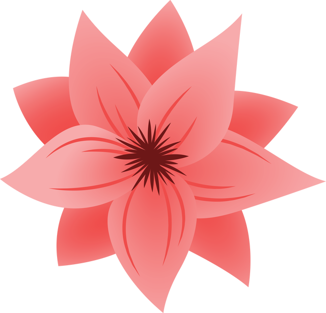 Pink Flower Illustration on Transparent Background, Ideal for Decoration and Celebrations - Download Free Stock Videos Pikwizard.com