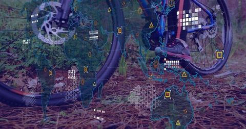 Exploring Trails with Smart Technology and Mountain Biking