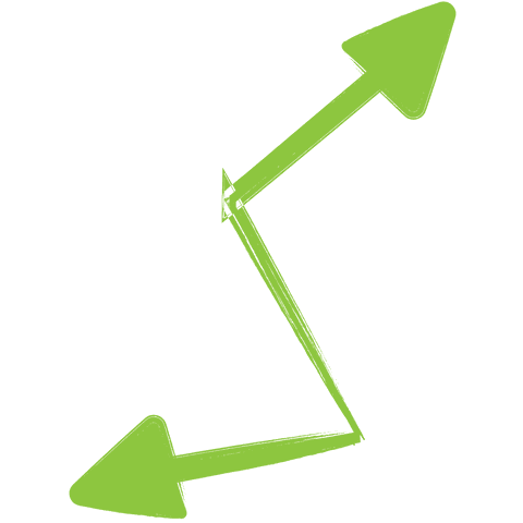 Green Vector Arrows on Transparent Background for Direction Concept - Download Free Stock Videos Pikwizard.com