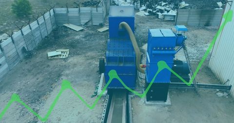 Data Interface Over Industrial Waste Management Site